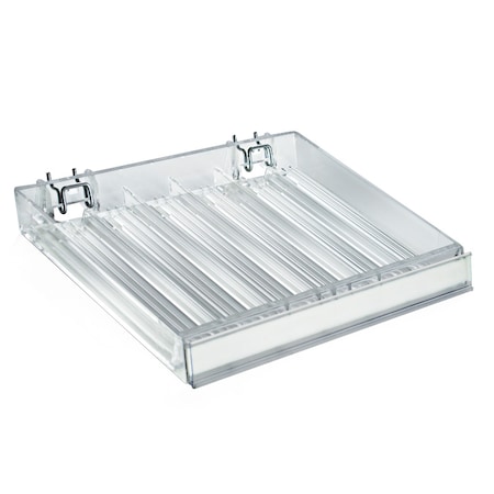 Azar Displays Six Compartment Nail Polish Tray W/ Flip Front, PK2 225506